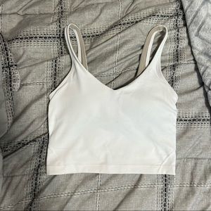 lululemon white align tank top
